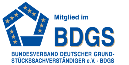 Alexander Ortmann ist Verbandssachverständiger des Bundesverbands deutscher Grundstückssachverständiger – BDGS für die Wertermittlung von Grundstücken